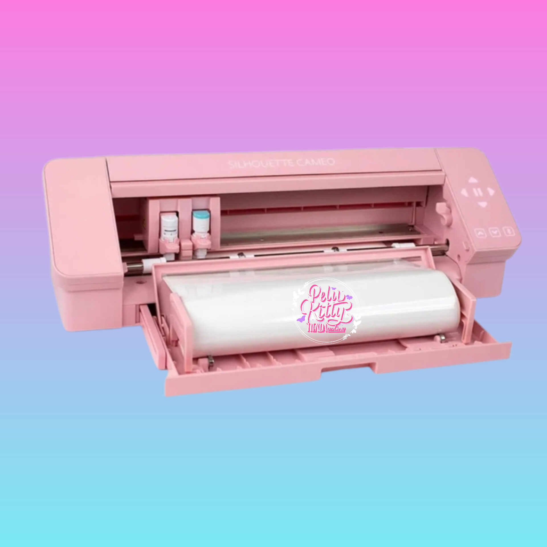 Comprar Plotter de corte Silhouette Cameo 4 Rosa + Cuchilla 1 mm